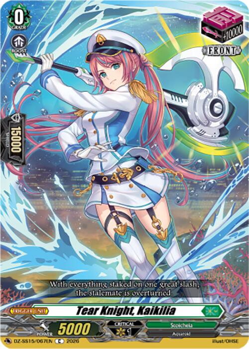 Tear Knight, Kaikilia (DZ-SS15/067EN) [The Legendary Vanguards]