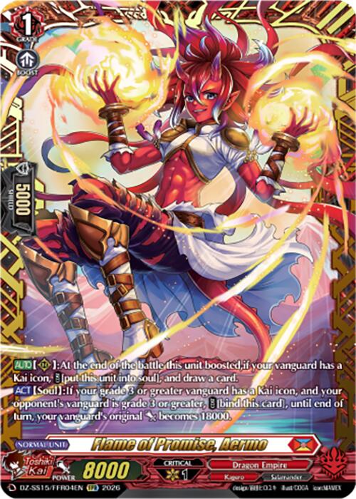 Flame of Promise, Aermo (DZ-SS15/FFR04EN) [The Legendary Vanguards]