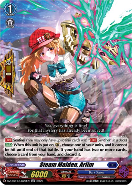 Steam Maiden, Arlim (DZ-SS15/LG26EN) [The Legendary Vanguards]