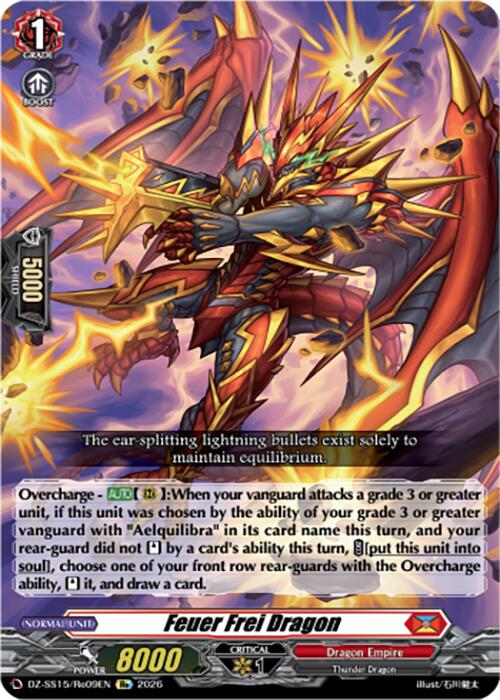 Feuer Frei Dragon (DZ-SS15/Re09EN) [The Legendary Vanguards]