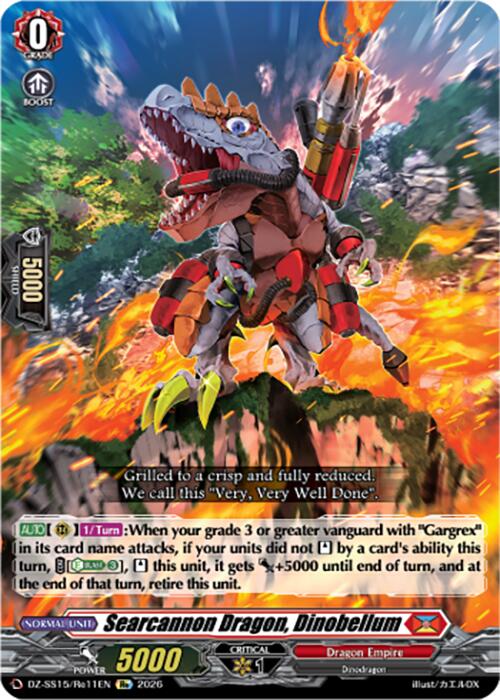 Searcannon Dragon, Dinobellum (DZ-SS15/Re11EN) [The Legendary Vanguards]