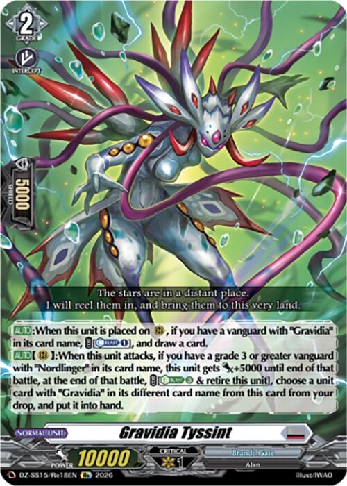 Gravidia Tyssint (DZ-SS15/Re18EN) [The Legendary Vanguards]
