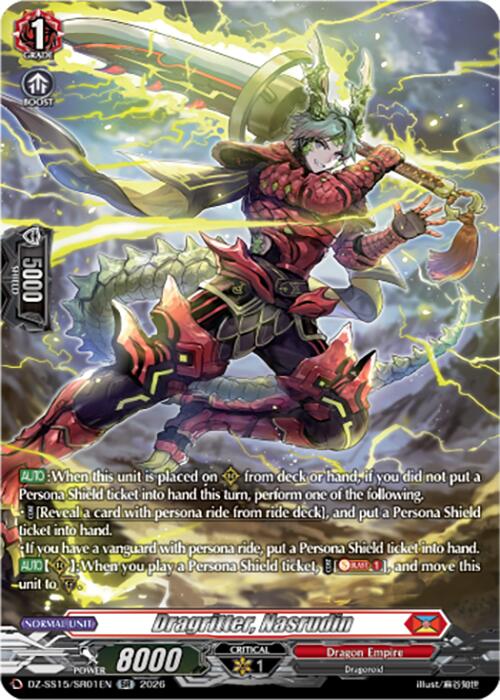 Dragritter, Nasrudin (DZ-SS15/SR01EN) [The Legendary Vanguards]