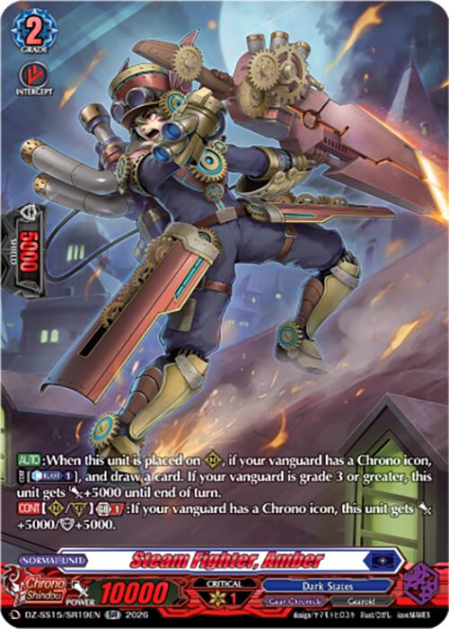 Steam Fighter, Amber (DZ-SS15/SR19EN) [The Legendary Vanguards]