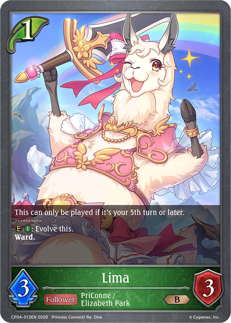 Lima (CP04-013EN) [Princess Connect! Re: Dive]