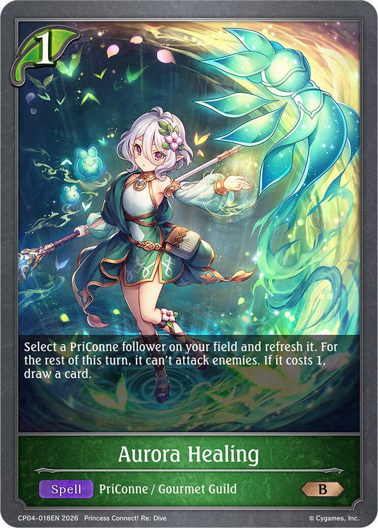 Aurora Healing (CP04-018EN) [Princess Connect! Re: Dive]