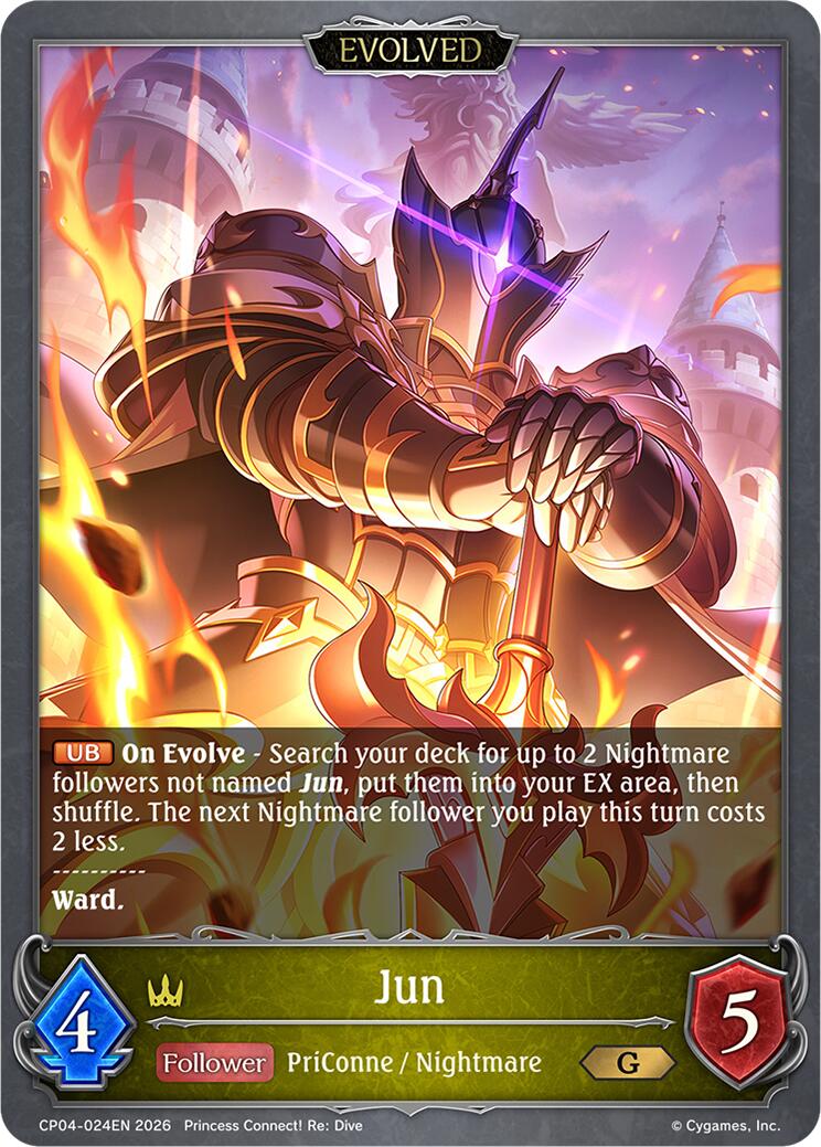 Jun (Evolved) (CP04-024EN) [Princess Connect! Re: Dive]