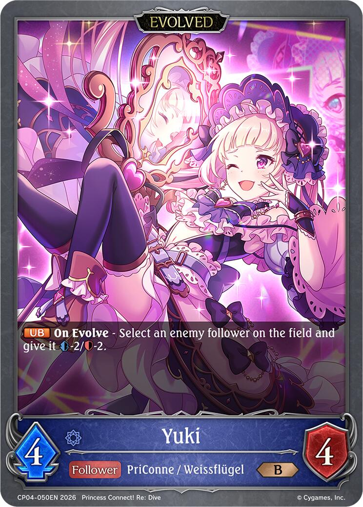 Yuki (Evolved) (CP04-050EN) [Princess Connect! Re: Dive]