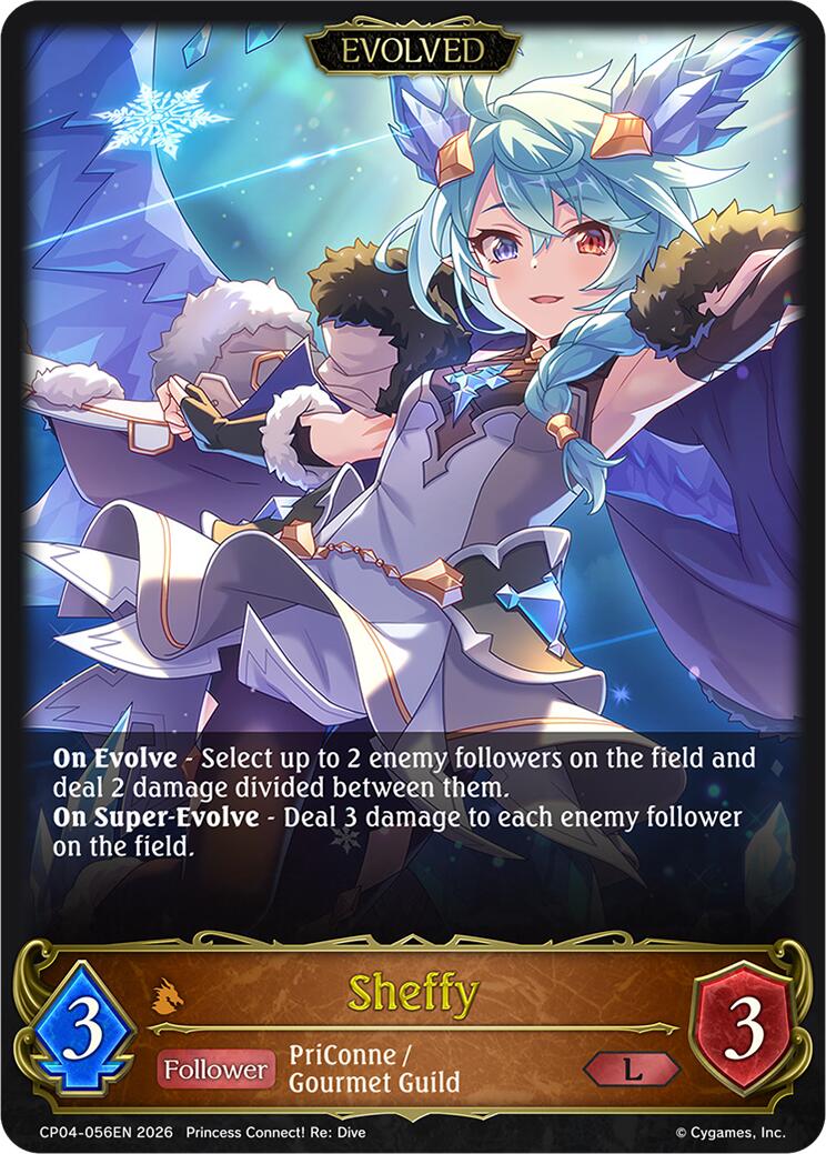 Sheffy (Evolved) (CP04-056EN) [Princess Connect! Re: Dive]