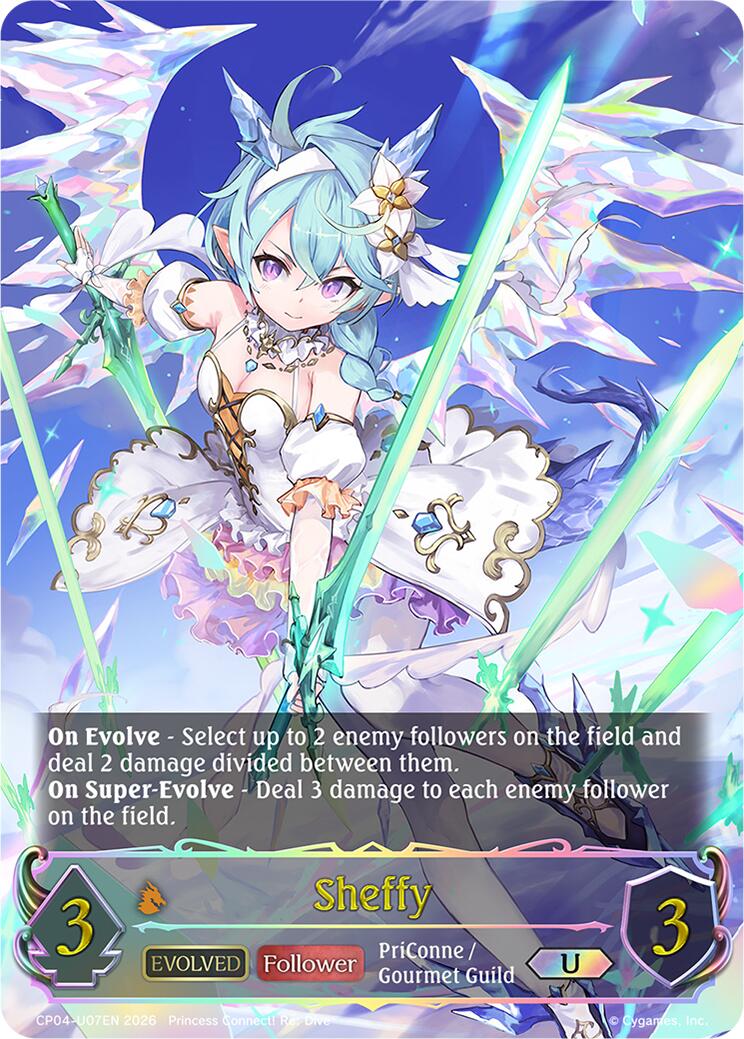 Sheffy (Evolved) (CP04-U07EN) [Princess Connect! Re: Dive]