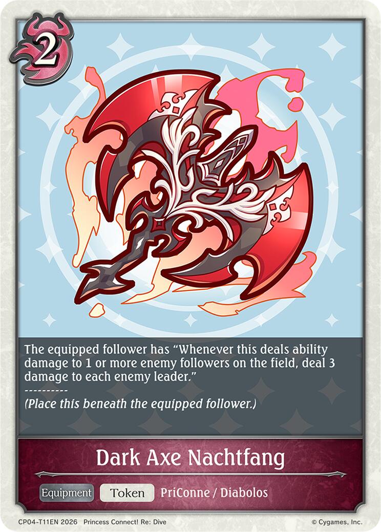 Dark Axe Nachtfang (CP04-T11EN) [Princess Connect! Re: Dive]