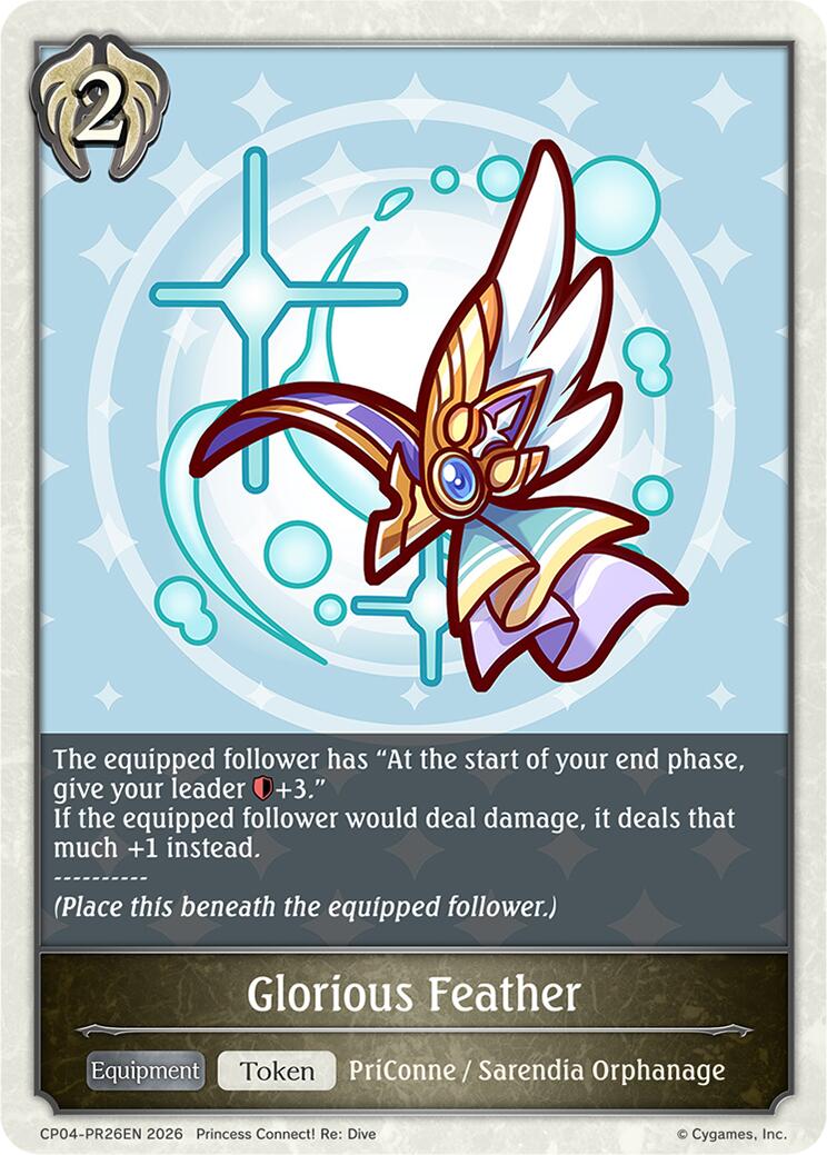 Glorious Feather - PR26EN (CP04-PR26EN) [Princess Connect! Re: Dive]
