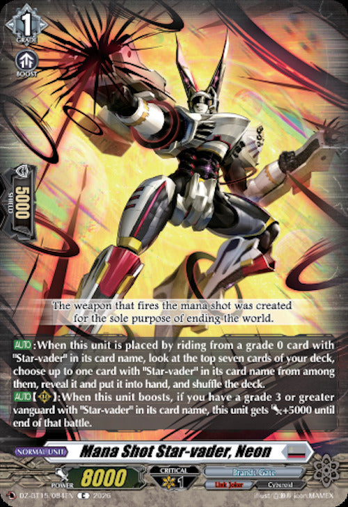 Mana Shot Star-vader, Neon (DZ-BT15/084EN) [Strike of Illusionary Shadows]