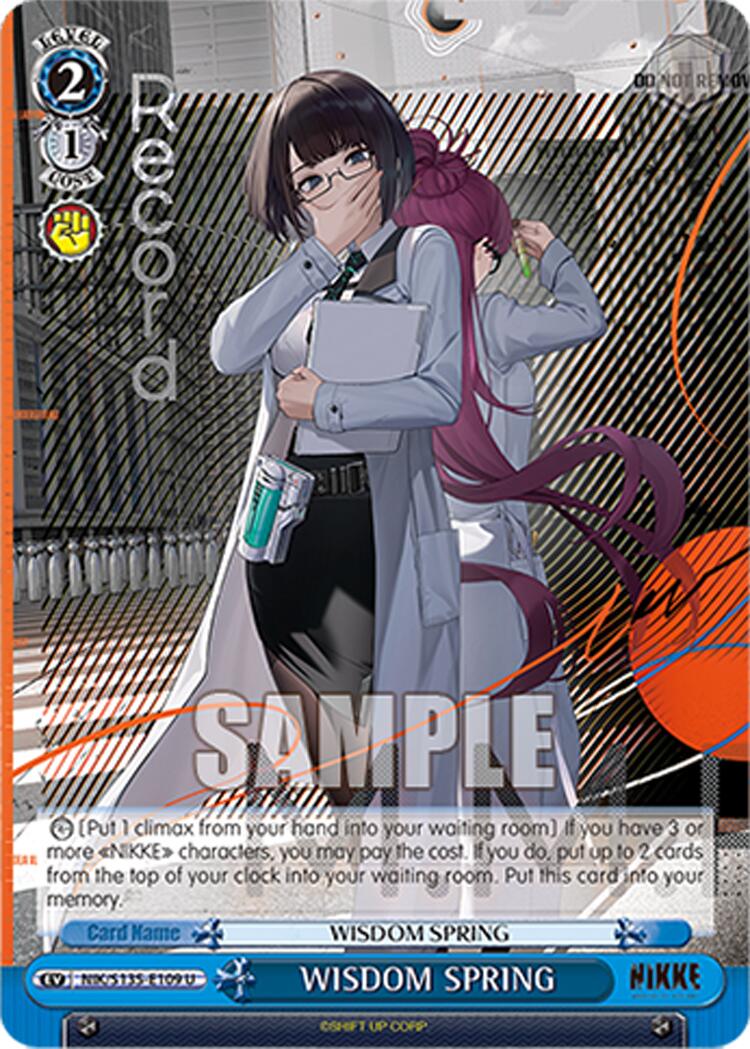 WISDOM SPRING (NIK/S135-E109) [GODDESS OF VICTORY: NIKKE Vol.2]