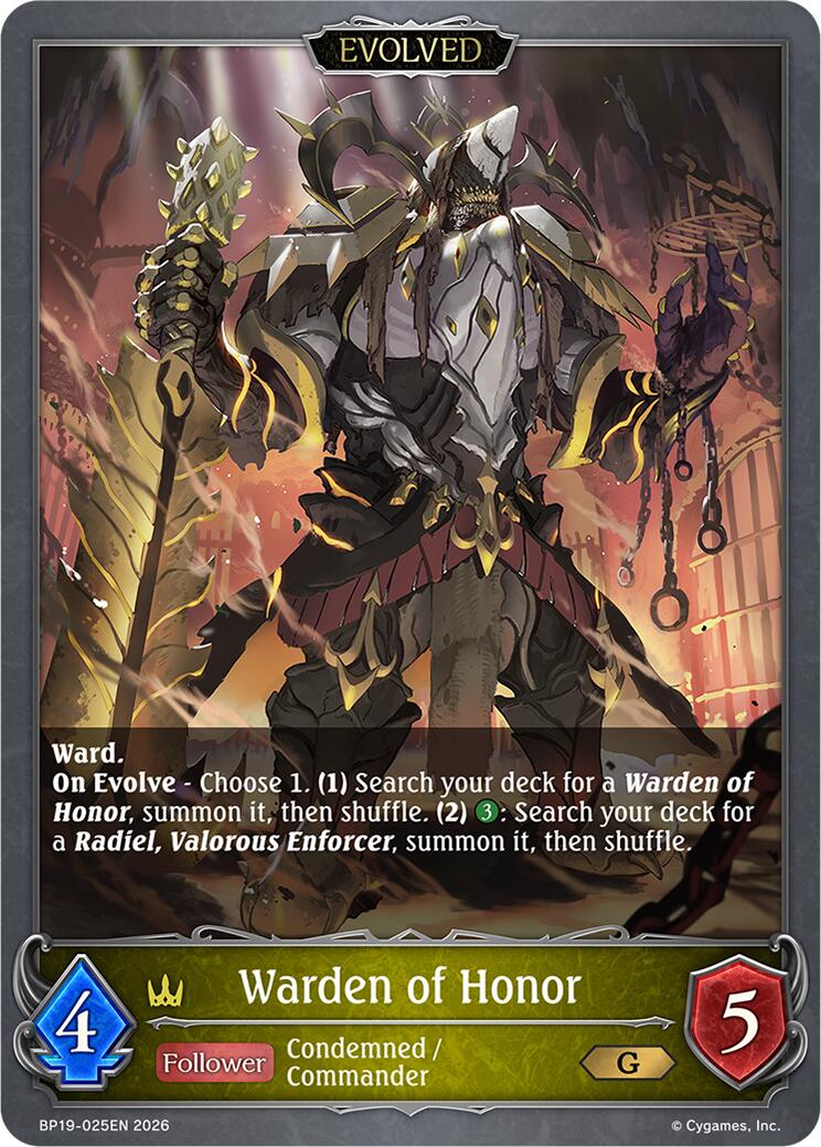 Warden of Honor (Evolved)