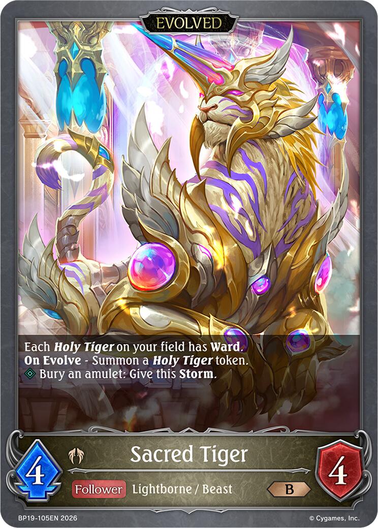 Sacred Tiger (Evolved)