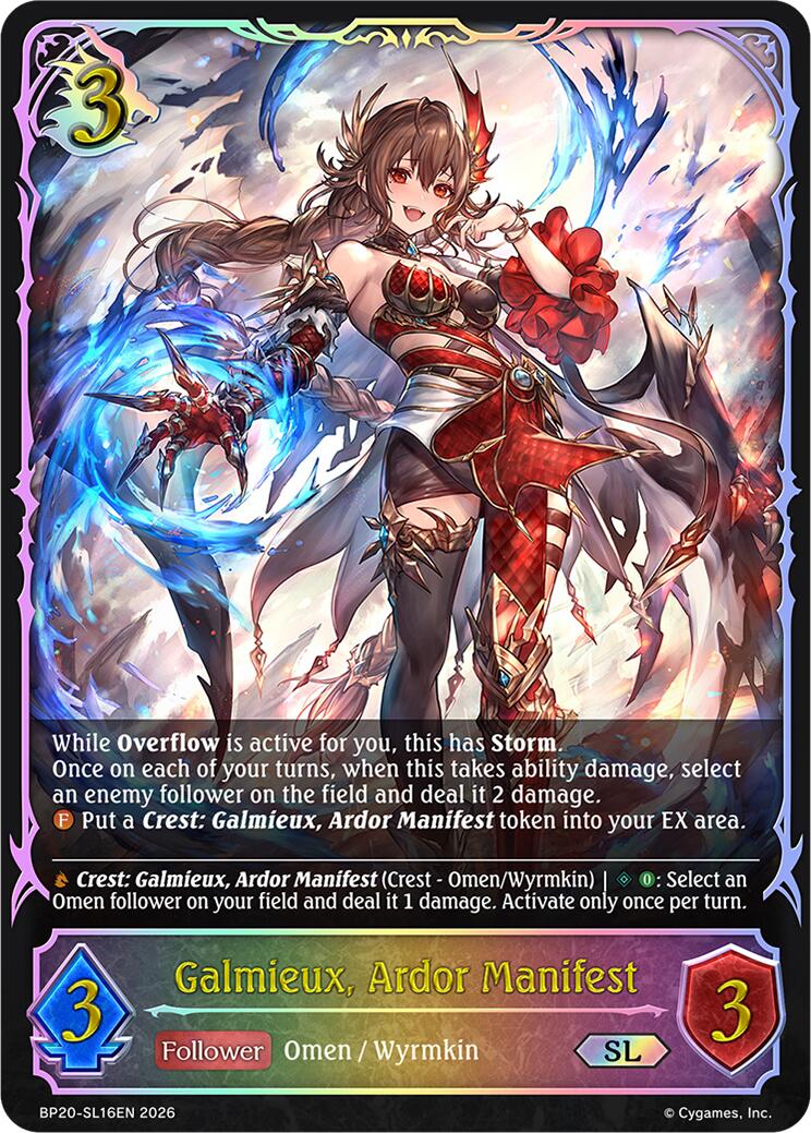 Galmieux, Ardor Manifest (SL)