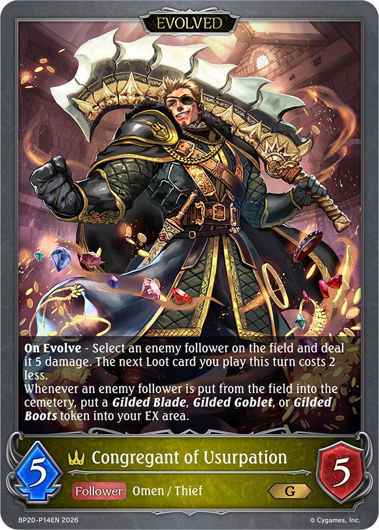 Congregant of Usurpation (Evolved) - P14EN (Foil)