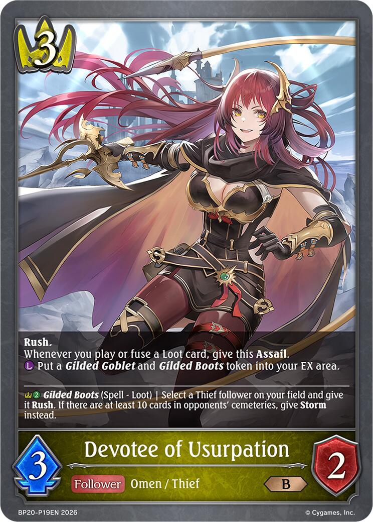 Devotee of Usurpation - P19EN (Foil)