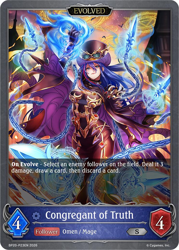 Congregant of Truth (Evolved) - P23EN (Foil)