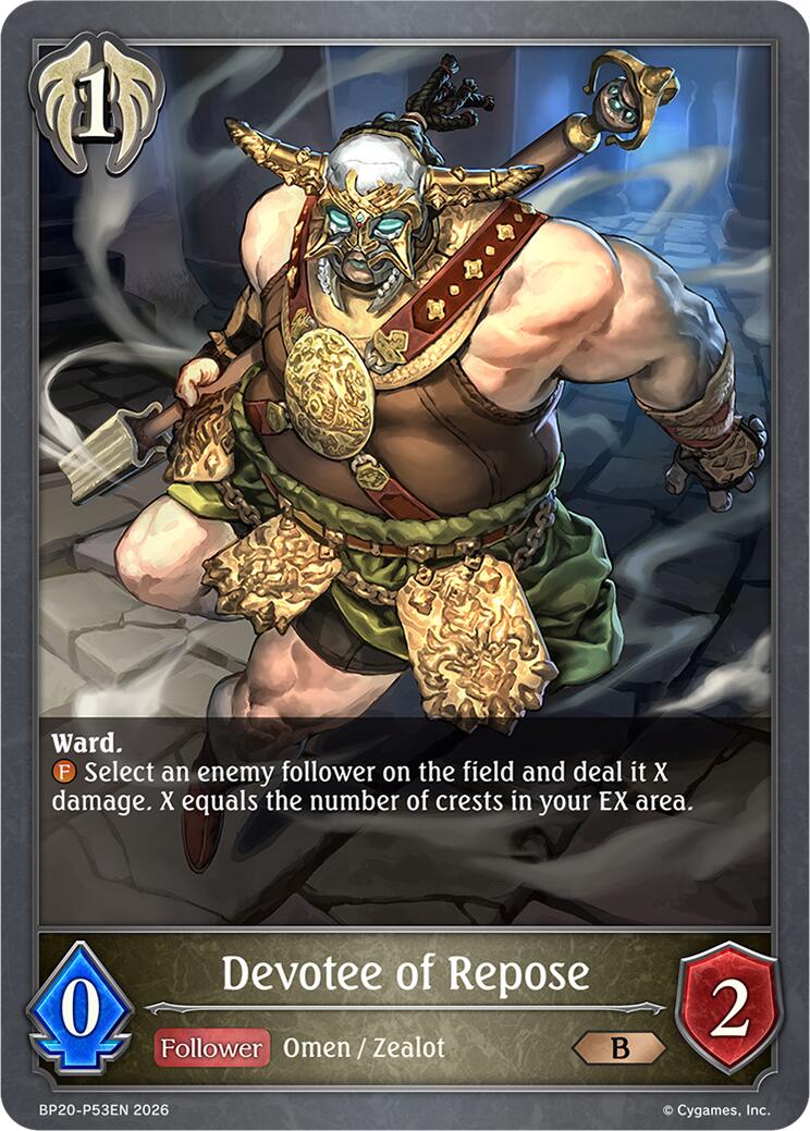 Devotee of Repose - P53EN (Foil)