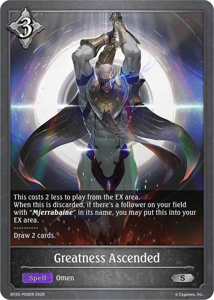 Greatness Ascended - P59EN (Foil)