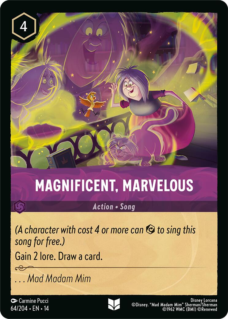 Magnificent, Marvelous