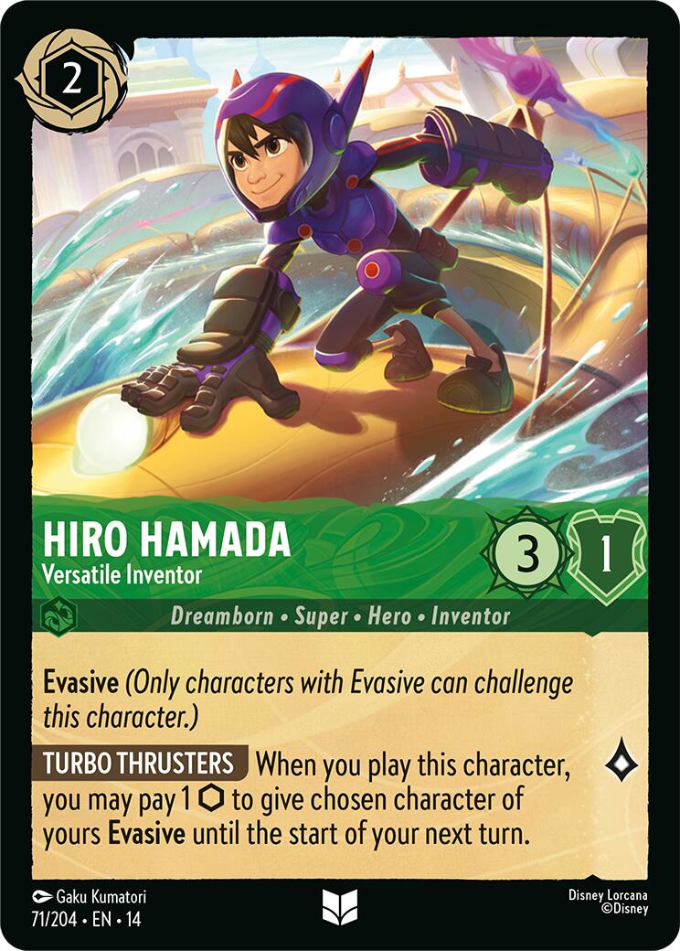 Hiro Hamada - Versatile Inventor