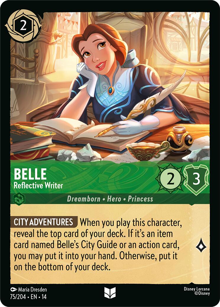 Belle - Reflective Writer