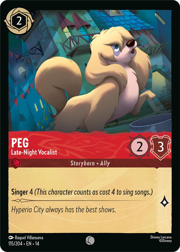 Peg - Late-Night Vocalist