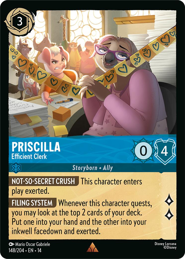 Priscilla - Efficient Clerk
