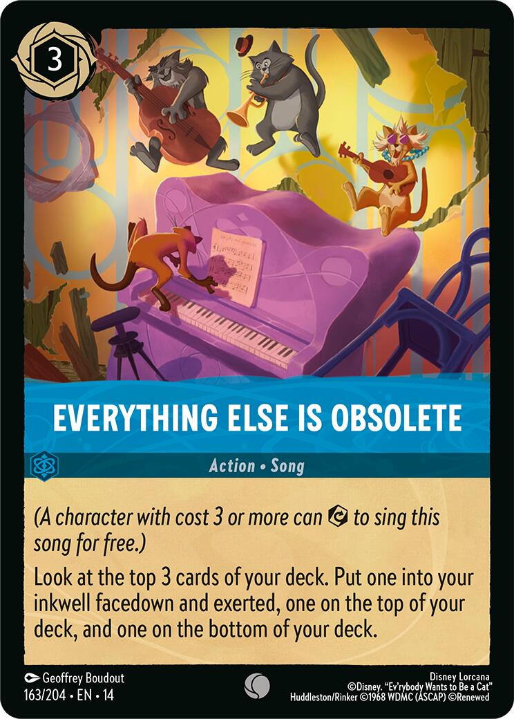 Everything Else Is Obsolete
