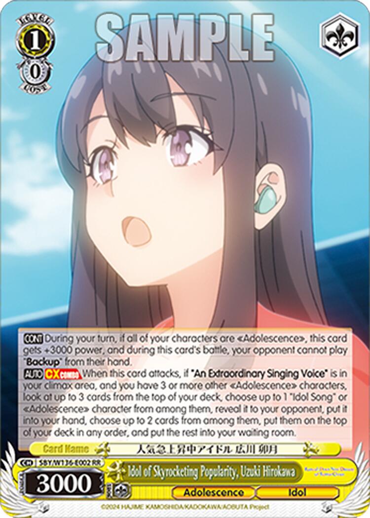 Idol of Skyrocketing Popularity, Uzuki Hirokawa
