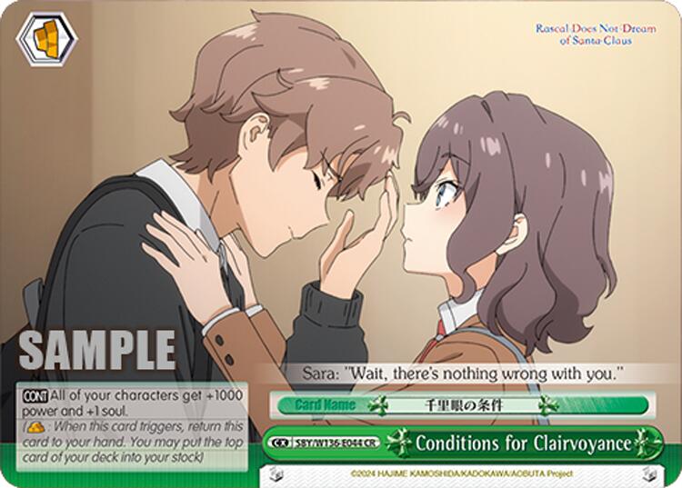 Conditions for Clairvoyance