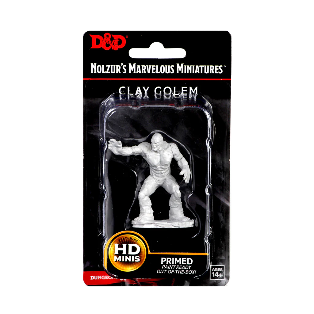 D&D - Unpainted: Clay Golem