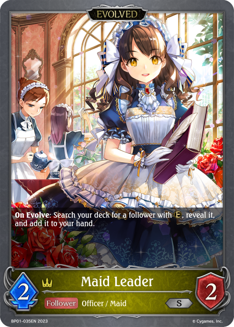 Maid Leader (Evolved) (BP01-035EN) [Advent of Genesis]