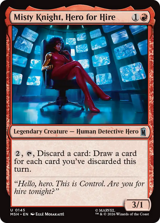 Misty Knight, Hero for Hire [Marvel Super Heroes]