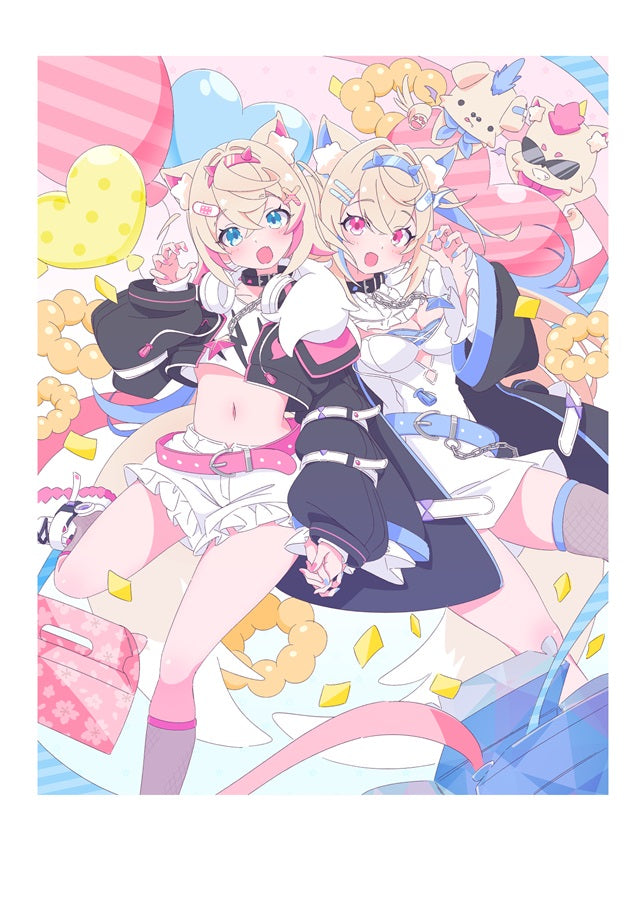 Artbook: Hololive - FUWAMOCO-chan is too cute!! by hinatahirune