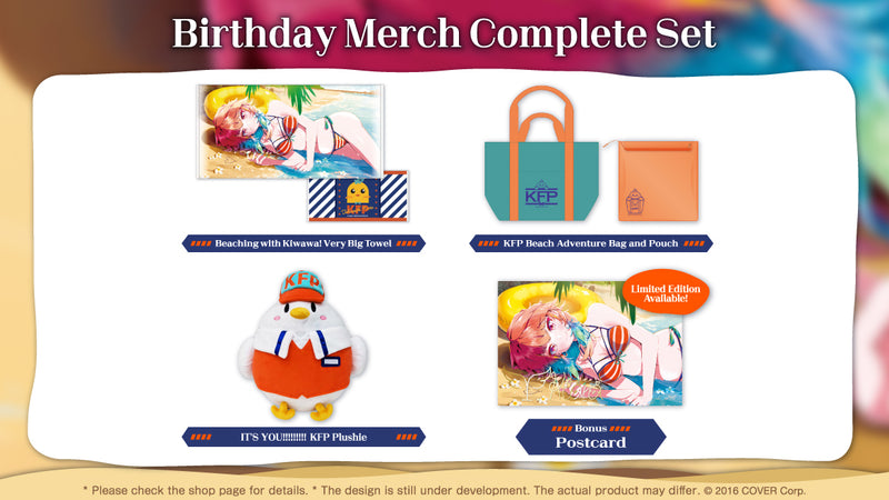 Takanashi Kiara Birthday Celebration 2023  Merch Complete Set Limited Edition