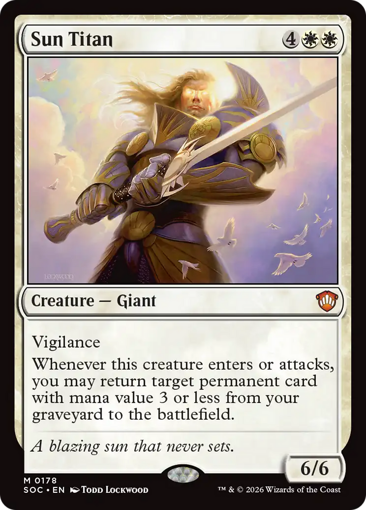 Sun Titan [Secrets of Strixhaven Commander]