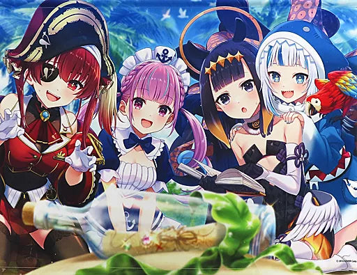 Hololive : UMISEA Gura, Marine, Ina'nis, Aqua (B2 Tapestry)