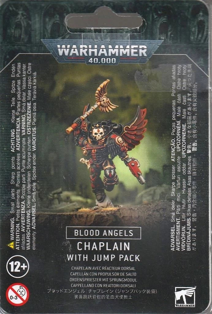 Warhammer 40k: Blood Angels - Chaplain with Jump Pack