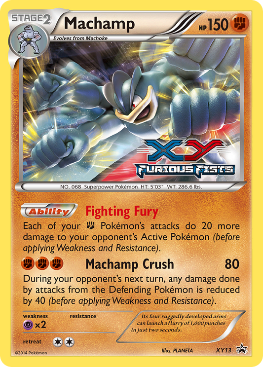 Machamp (XY13) [XY: Black Star Promos]