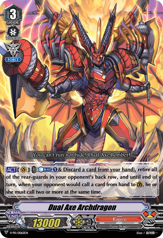 Dual Axe Archdragon (V-PR/0062EN) [V Promo Cards]