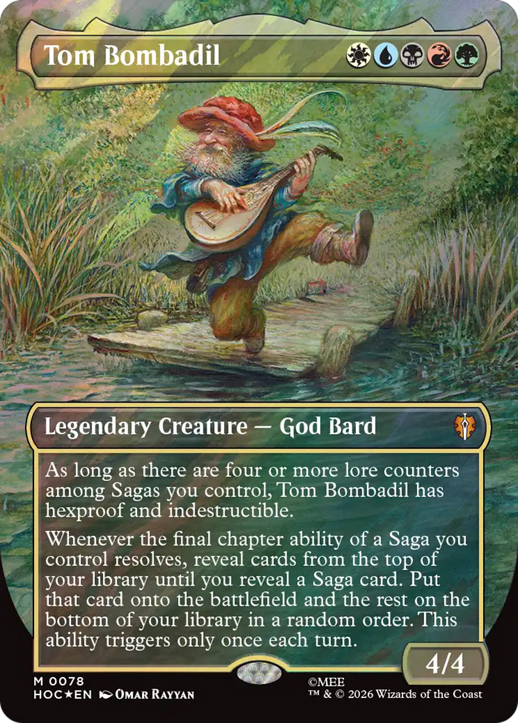Tom Bombadil (Borderless) (Surge Foil) [The Hobbit: Eternal-Legal]