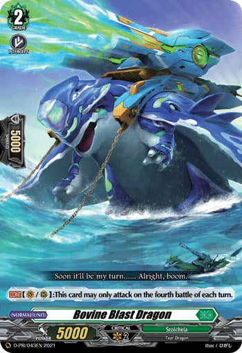 Bovine Blast Dragon (D-PR/043EN) [D Promo Cards]