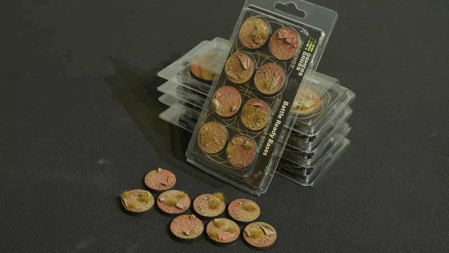 Gamers Grass - Battle Ready Bases : Badlands (32mm)