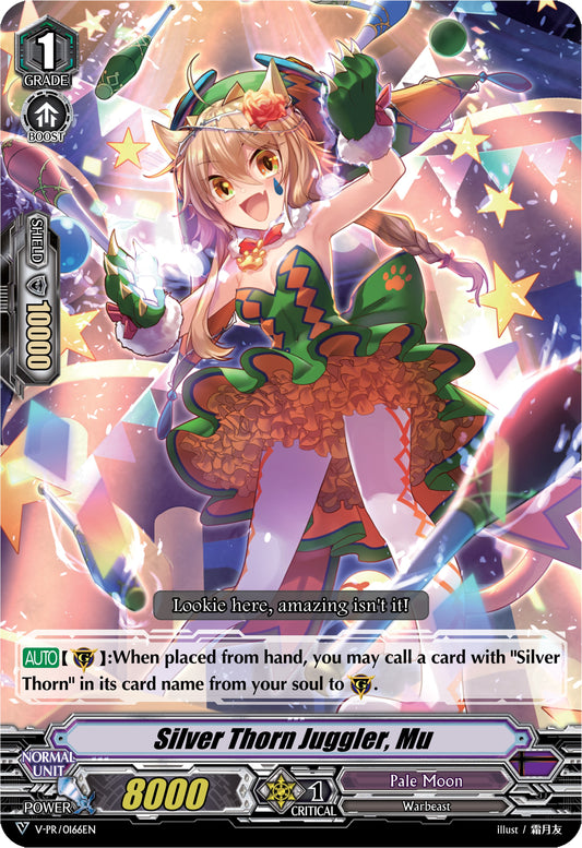 Silver Thorn Juggler, Mu (V-PR/0166EN) [V Promo Cards]