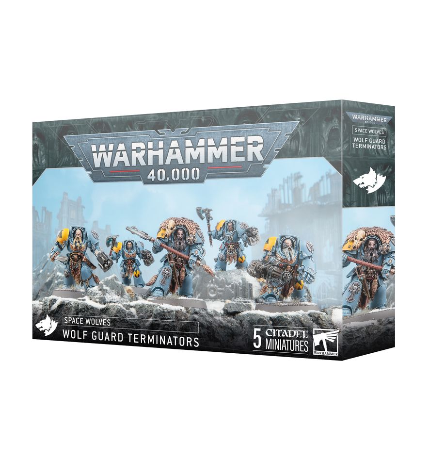Warhammer 40k: Space Wolves - Wolf Guard Headtakers