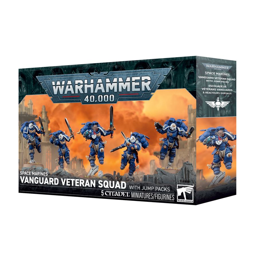 Warhammer 40k: Space Marines - Vanguard Veteran Squad w/ Jump Packs